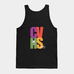 WHITE LETTERING CVHS PTO LOGO Tank Top